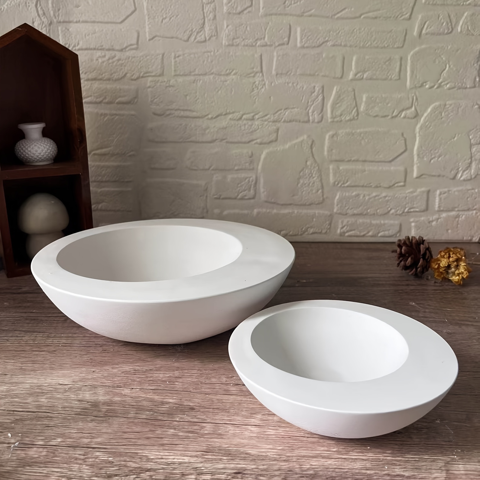 Coaster Mold Round - Moule rond irrégulier en Silicone en