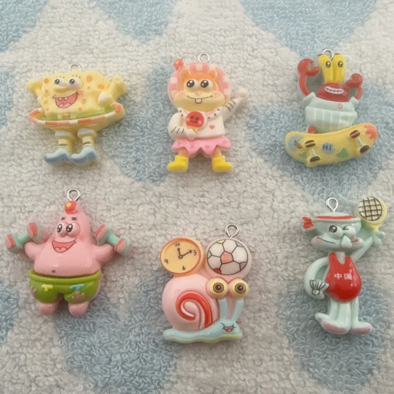 Resin Craft Projects - Pendentif en résine de dessin animé,
