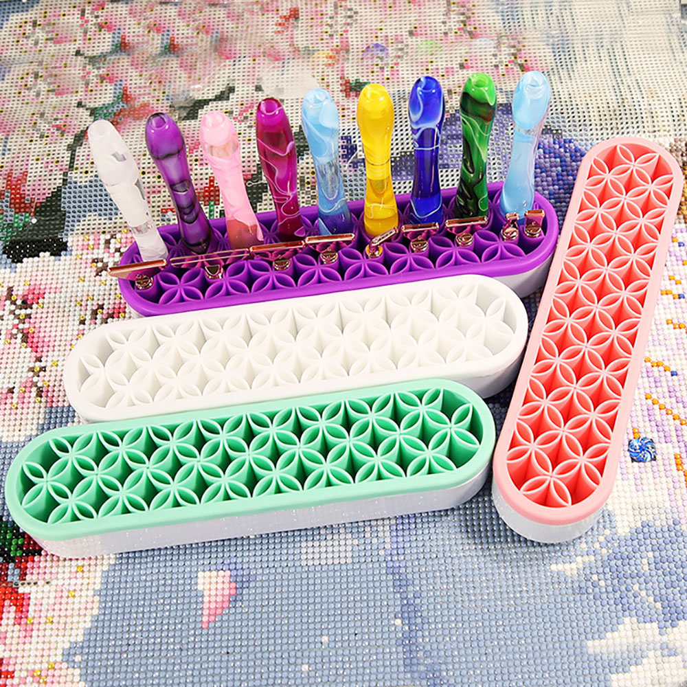 Resin Craft Supplies - Support de stylo en silicone pour