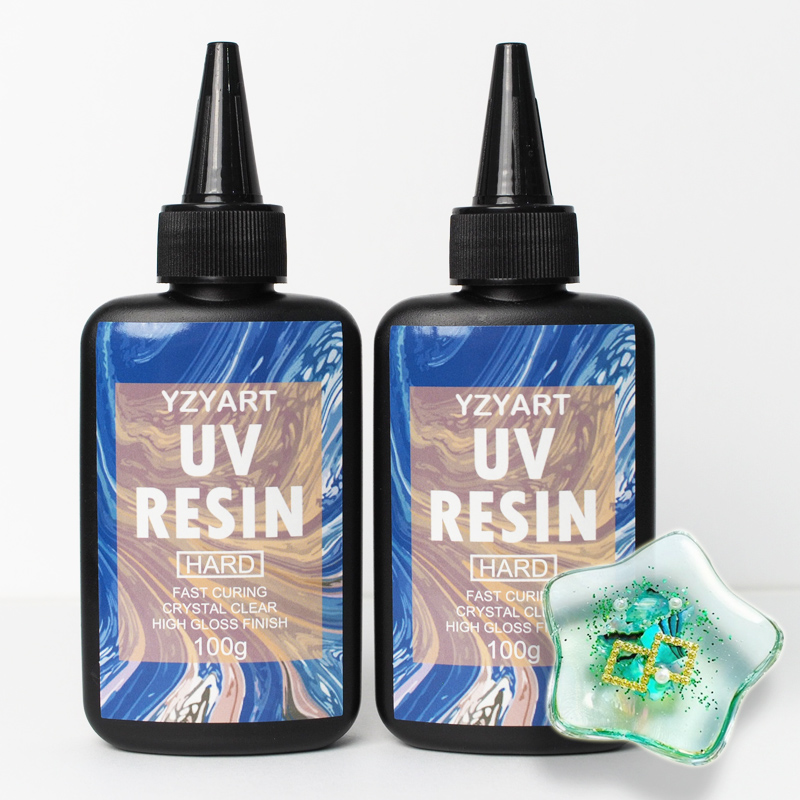 Epoxy Uv Resin Kit - Kit de Démarrage Rigide en Résine