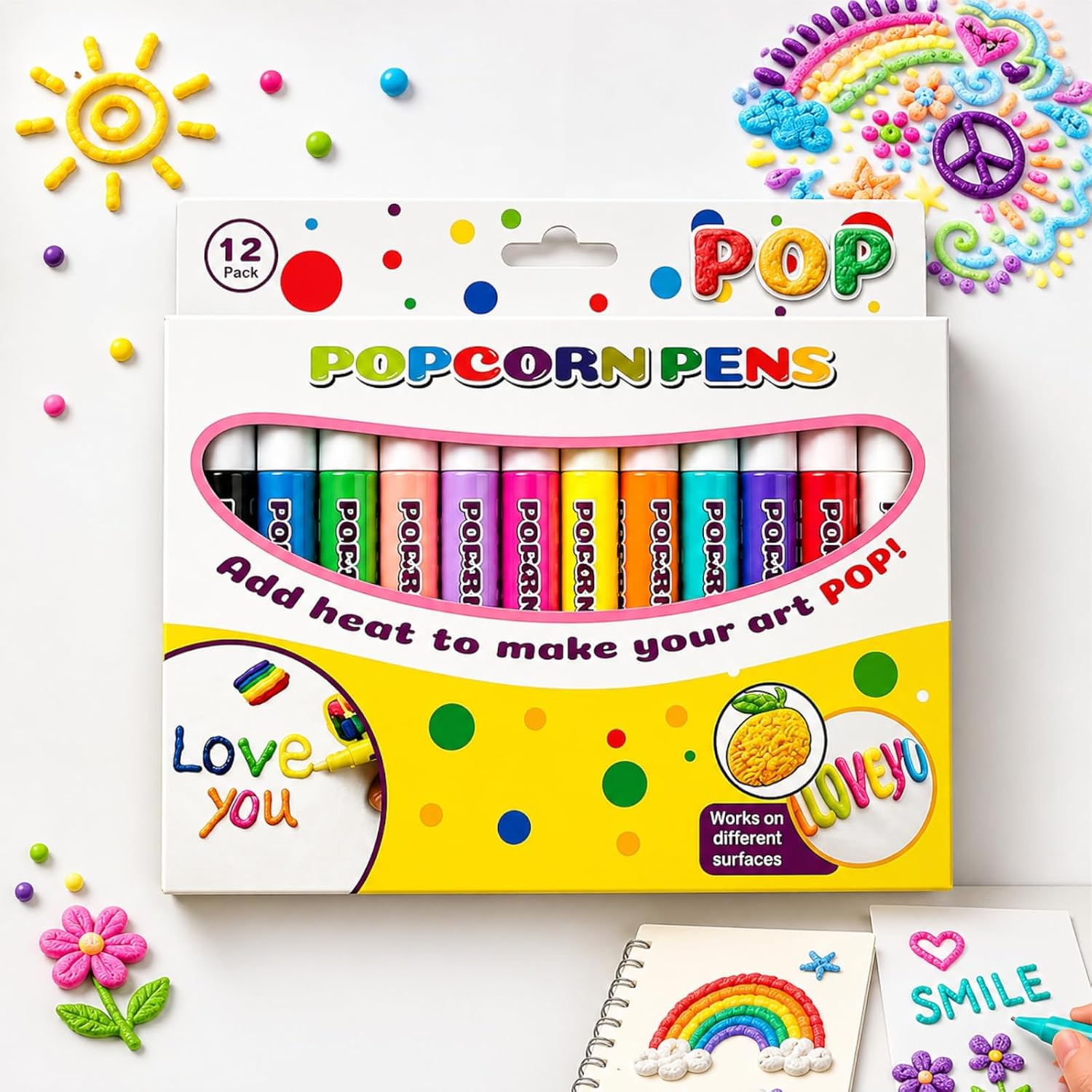 Copic Marker Sketch - Stylos à popcorn gonflés magiques, kit