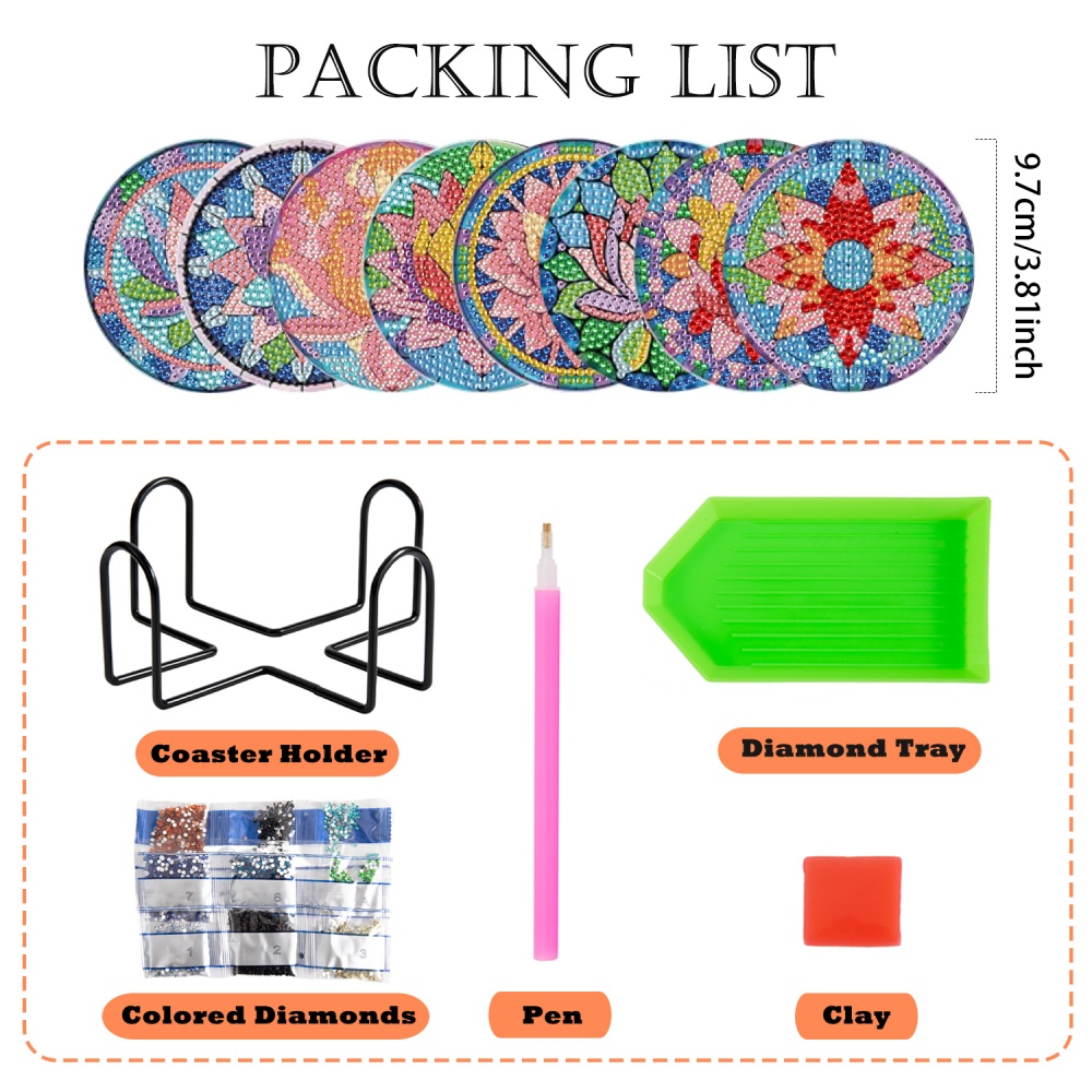 Ensemble de 8 pièces de dessou - Resin Craft Kit avis et prix