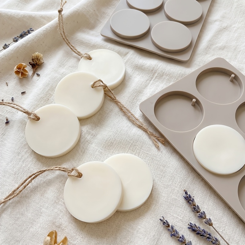 Moule en silicone rond à 6 cav - Resin Craft Ideas avis et prix