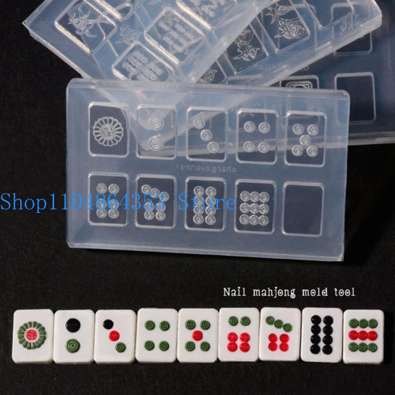 Petit moule Mahjong en Silicon - Flower Preservation Resin avis et prix