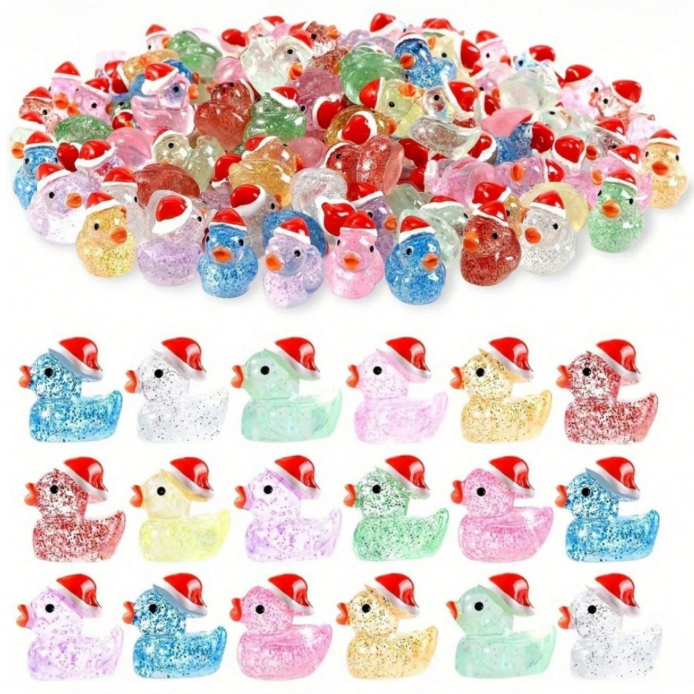 Ensemble de 50 canards de Noël - Resin Glitter Pack avis et prix