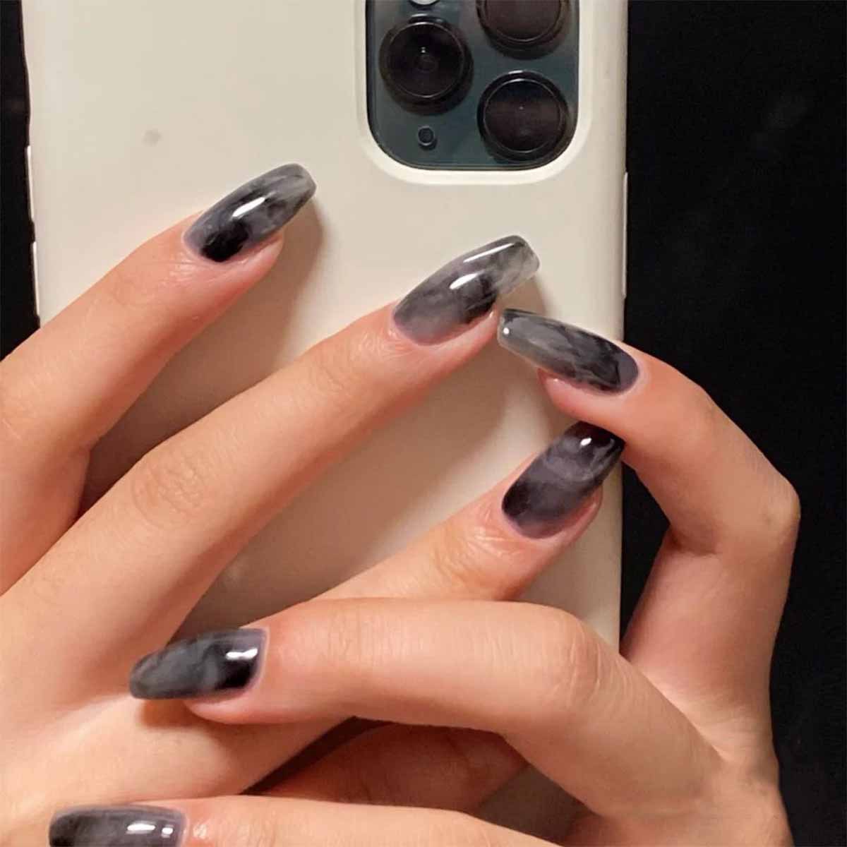 24 pièces/boîte couleur noire  - Resin Glitter Pack avis et prix