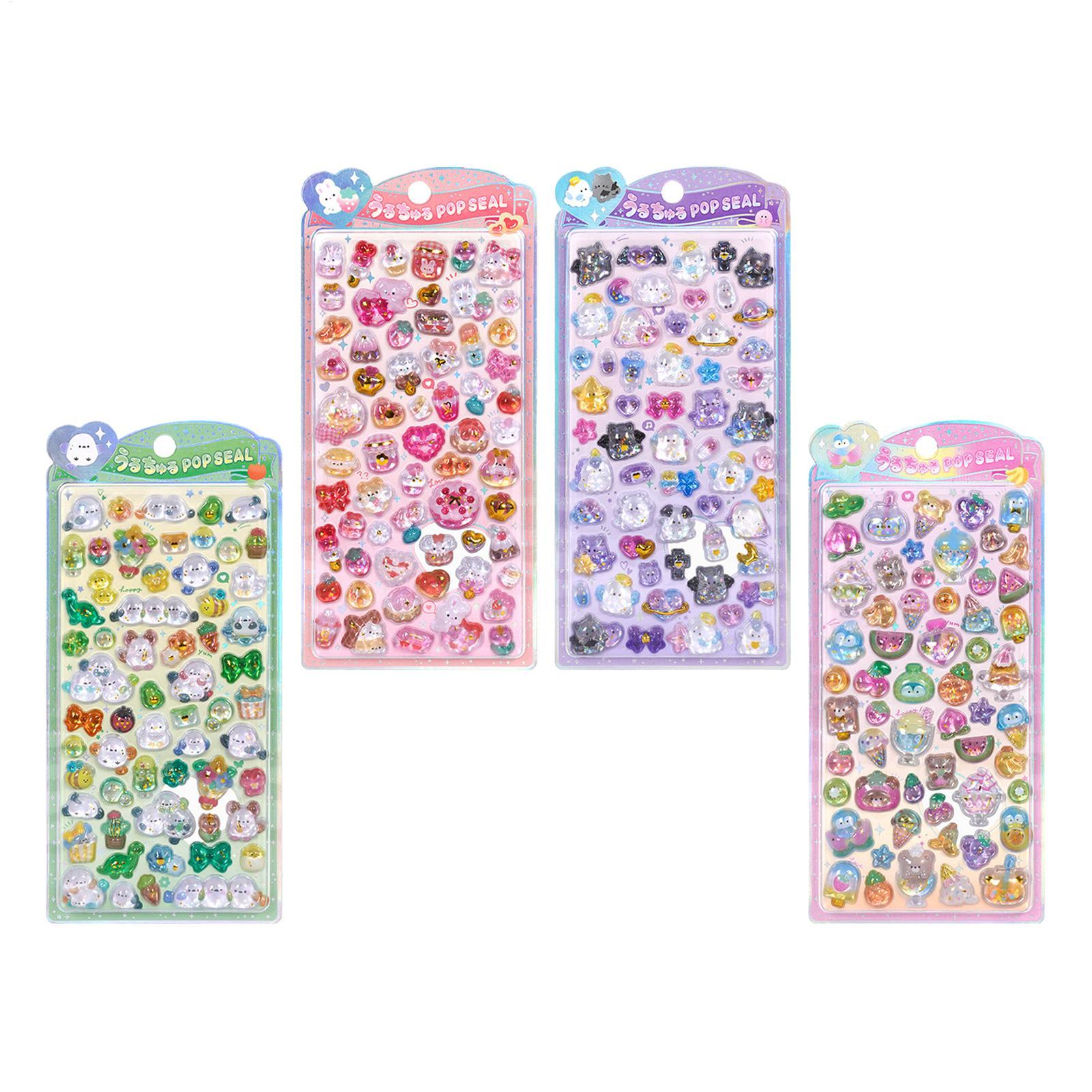 Pack d'autocollants mignons à  - Resin Glitter Pack avis et prix